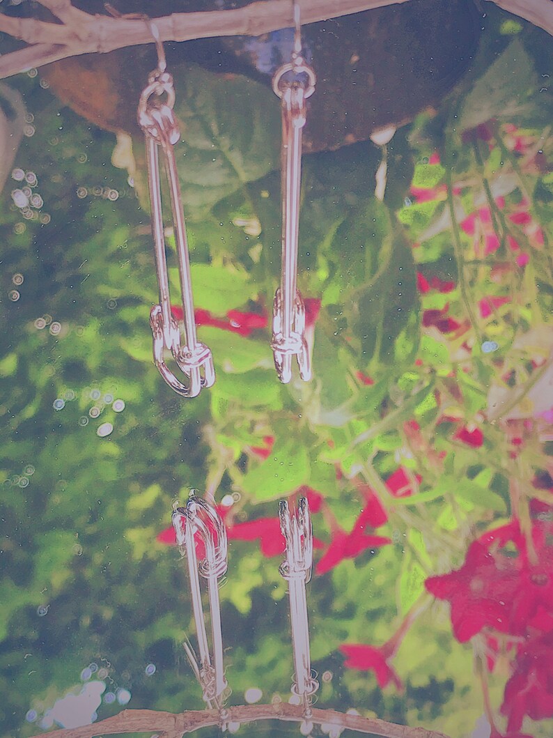 Large Pin Earrings