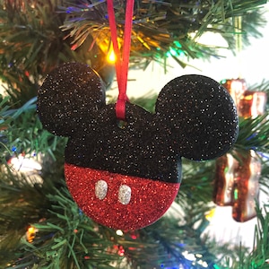 Mickey Mouse Ears Hanging Ornament