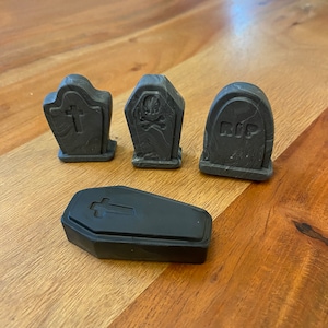 Simple Mini Tombstone Aquarium Decor - Singles or Set of 4
