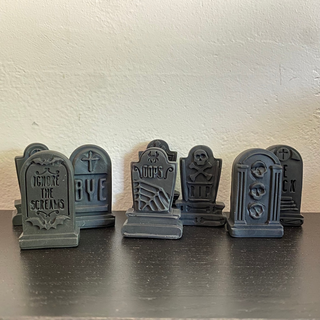 Mini Tombstone Aquarium Decor Etsy