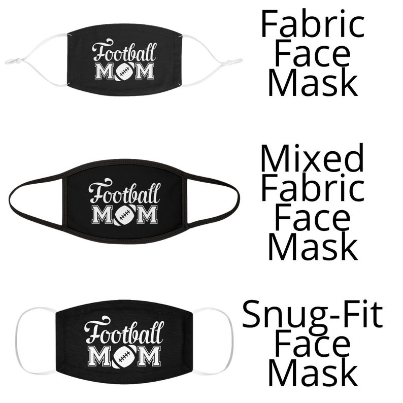 Baseball Mom MixedFabric Face Mask Choose Your Team Color & Etsy