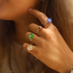 Genuine Sea Glass Ring