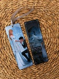 ACOTAR bookmark | Feyre and Rhysand | Nesta Nessian Cassian Elain | Fantasy Aesthetic Bookmark | Gift for Book Lovers product logo