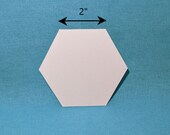 English Paper Pieces 2 Inch Hexagon - Choice of Package Size