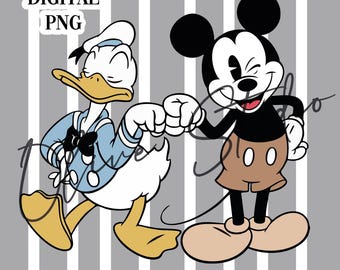 Vintage Micky Maus DIGITAL PNG