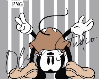 Vintage Micky Maus DIGITAL PNG