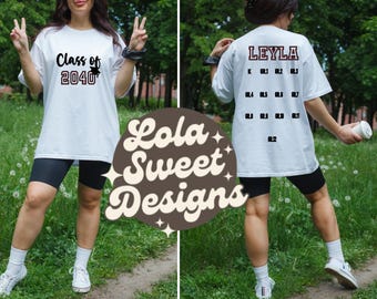 Personalized Class of 2038 T-shirt: First Day of School Keepsake