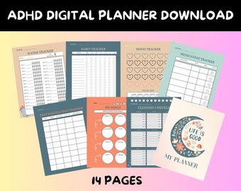 ADHS Kalender: Tages-, Wochen-, Monatsübersicht (PDF Download)