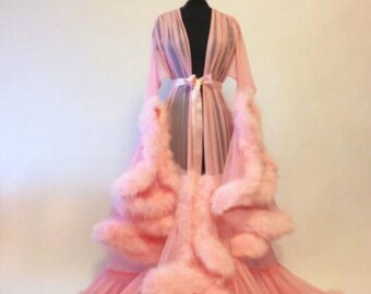 fluffy ladies dressing gowns