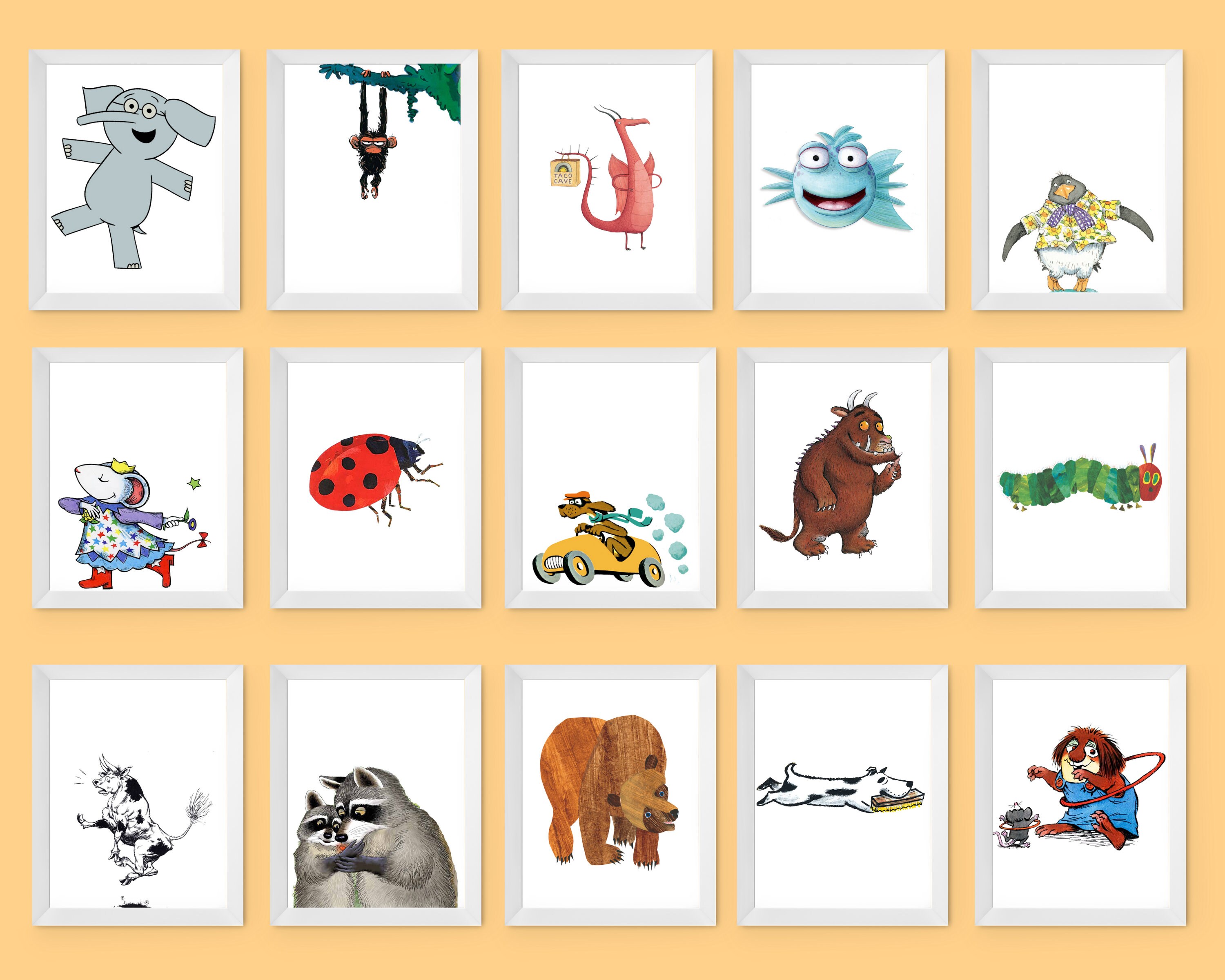 Book Character Posters, Homeschool Printables, Classroom Posters Elem…