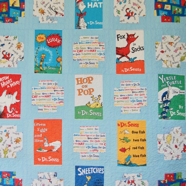 The Wisdom of Dr. Seuss Baby Quilt