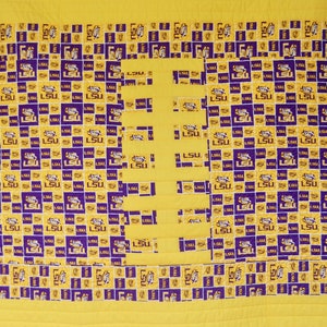 LSU Tigers Football Quilt