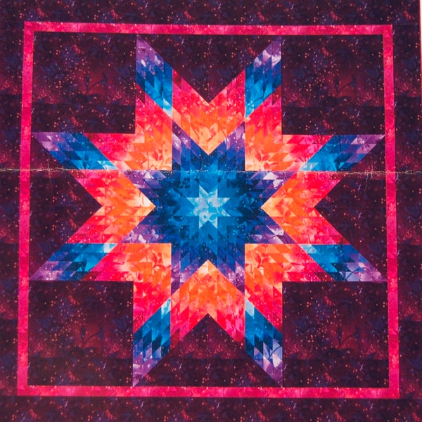 Texas Star Quilt Pattern Etsy