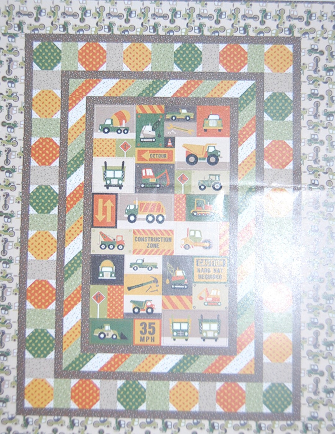 Lets Build Hunter Green Quilt Kit Etsy