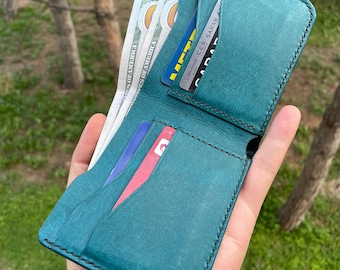 PDF - Leather Men's Minimalist Classic Wallet Pattern + Surprise Pattern, Bifold Wallet Template, Slim Wallet, Classical Wallet