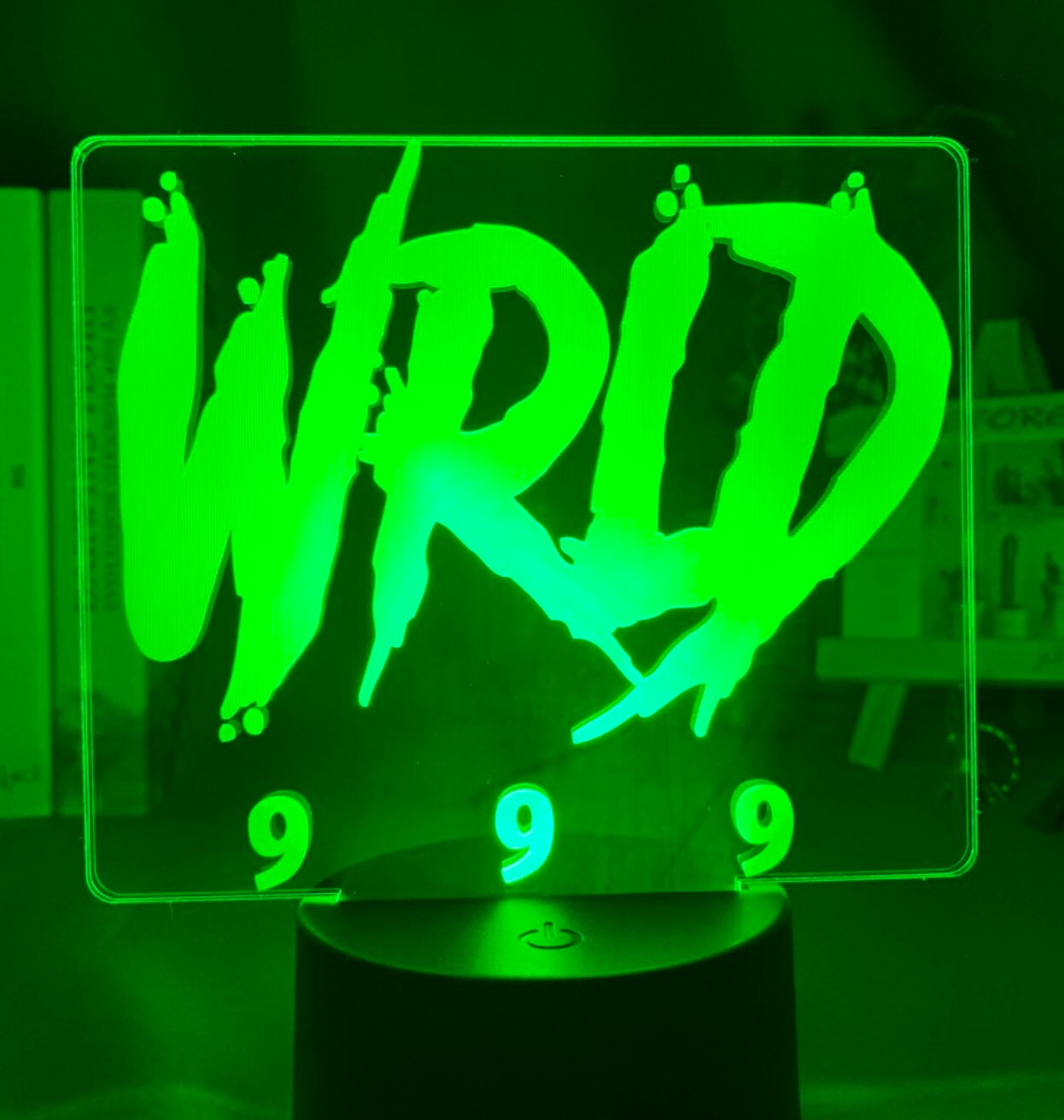 Juice WRLD Different Styles Led Lamp 3D Night Light Colorful Etsy