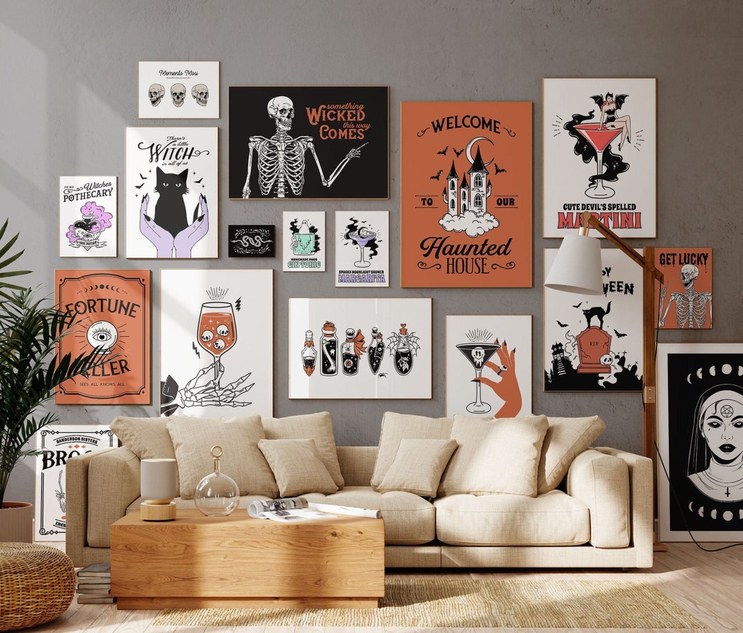 Set of 20 Halloween Mega Bundle, Halloween Party Decor, 20 Halloween ...