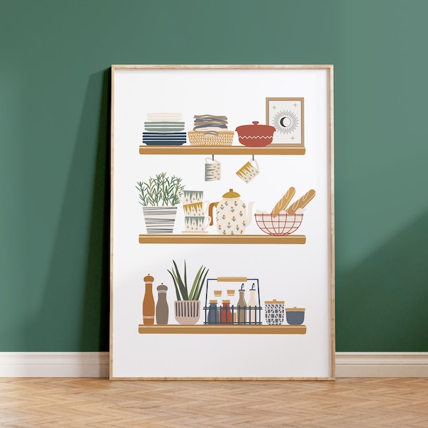 Kitchen Wall Art Etsy