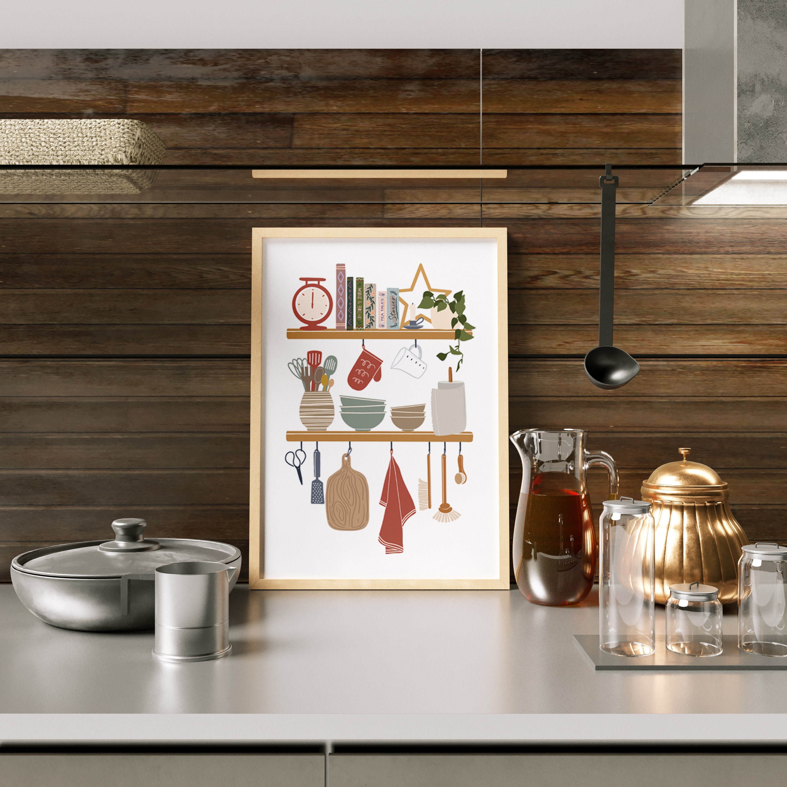 kitchen print set of 300+ prints kitchen wall art... Set of 3 Printable Kitchen Wall Art, Kitchen Art Poster, Cooking ...