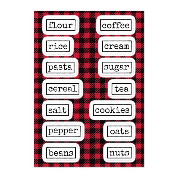 Kitchen Labels Font Etsy