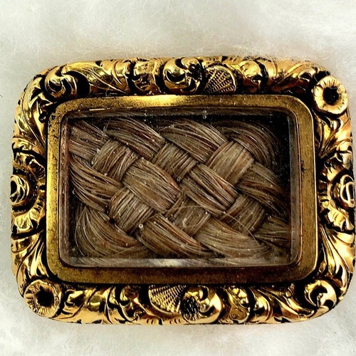 Antique Victorian Mourning Hair Brooch Etsy Antique Victorian Mourning Hair Brooch Etsy