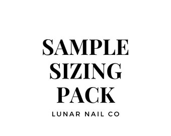 Nail Sizing Kit | Press On Nails
