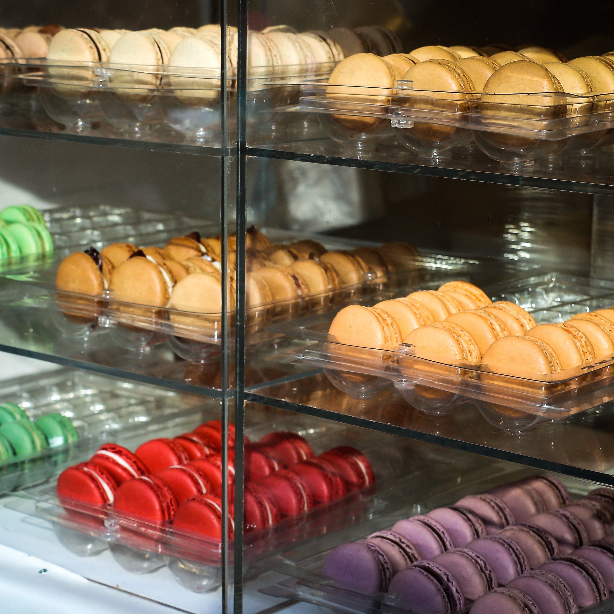Macarons in a NYC Bakery. NYC food photos French bakery Etsy
