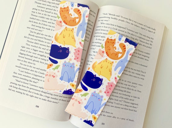 Cats Bookmark • Double Sided 16pt thickness