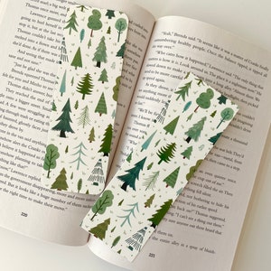 Lost in the Trees Bookmark • Double Sided 16pt thickness