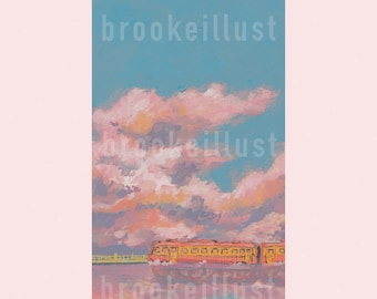 Spirited Away Digital Phone Wallpaper - Instant Download!