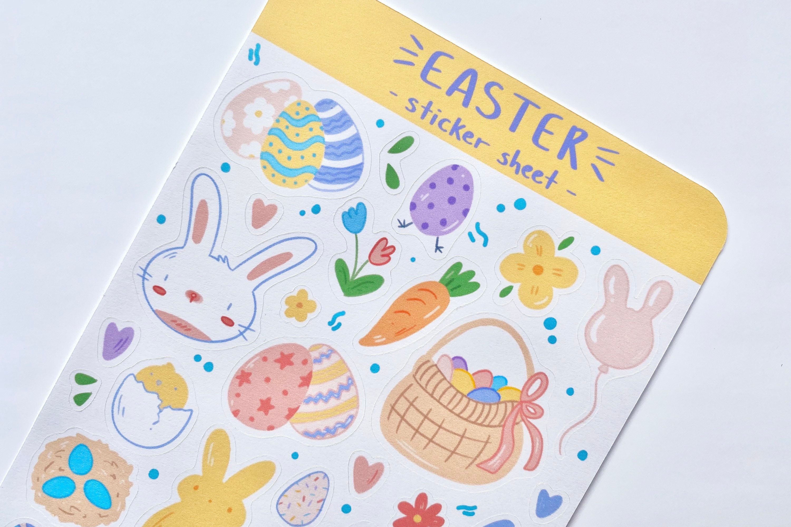 Easter Sticker Sheet - Planner & Journal Stickers - Etsy