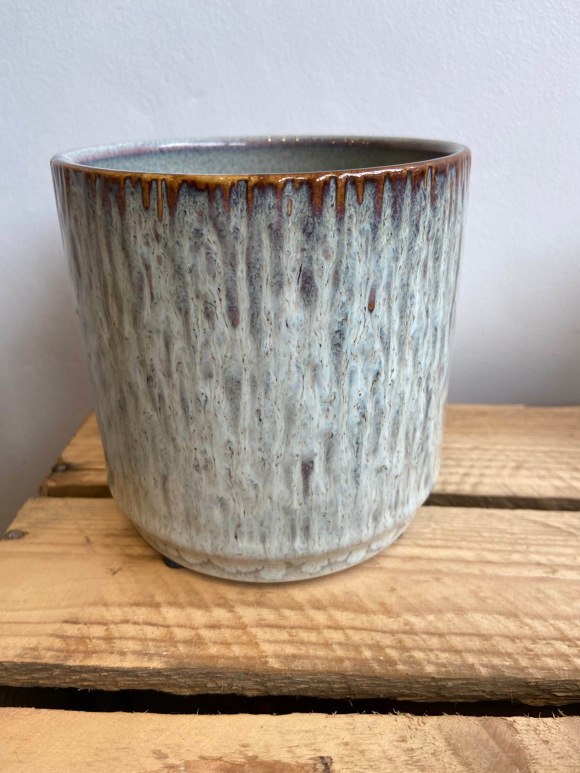 Glazed Ceramic Plant Pot Ceramic Plant Pot 6cm or 10cm Plant Etsy UK