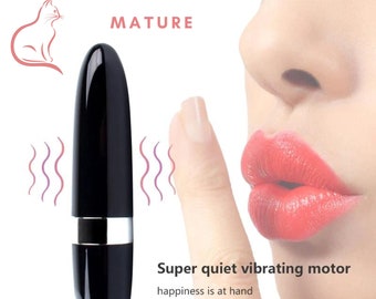 Vibrator Lipsticks Secret Bullet for Clitoris, Stimulator G-spot and Massage, Sex Toys For Woman Masturbator Quiet and it's an adult Product