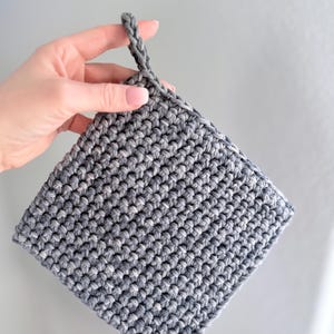 Handmade Crochet Hot Pad: Thermal Cotton Pot Holder