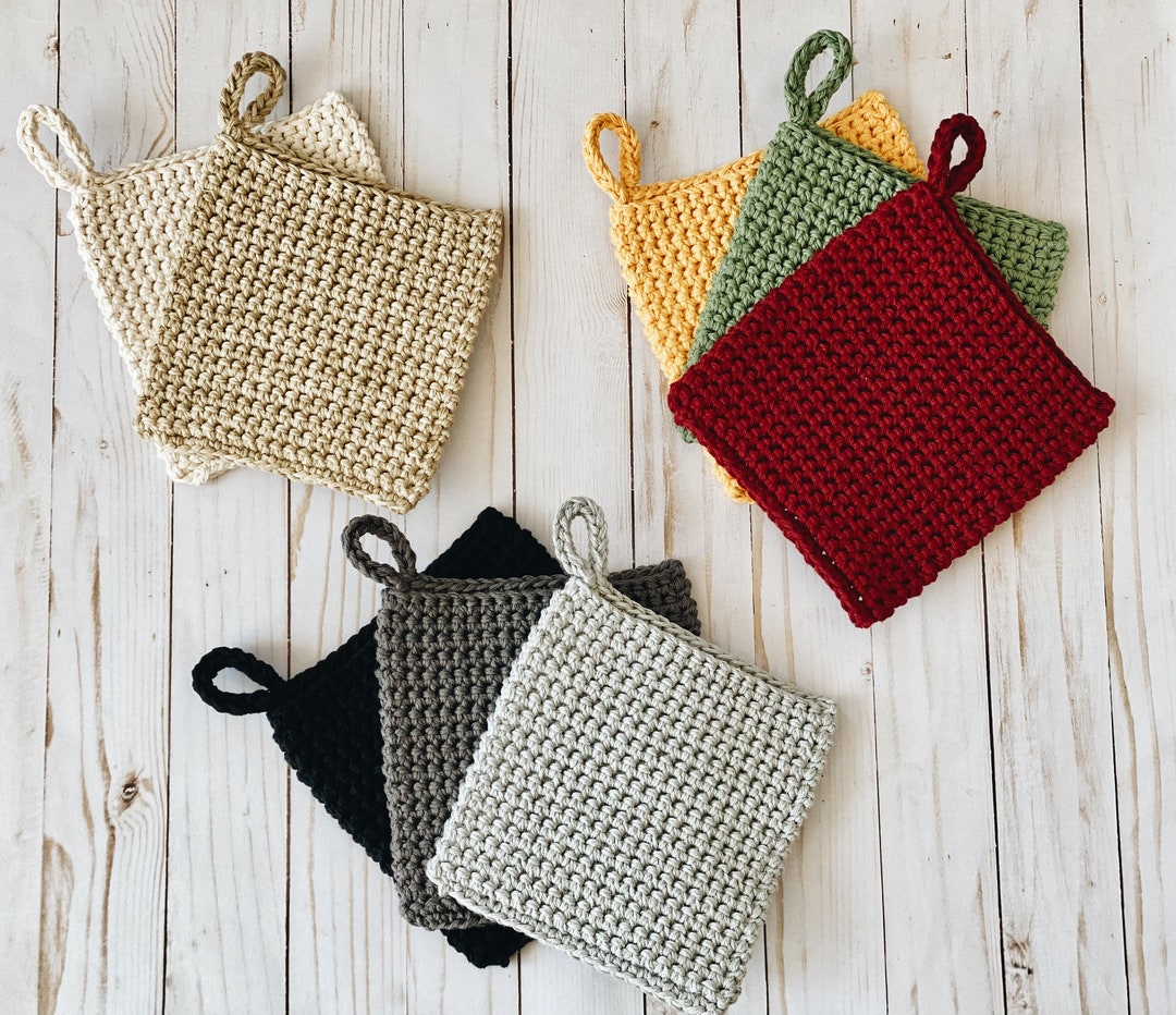 Thermal Hot Pads Crochet Hot Pads Crochet Pot Holders Hotpads Pot