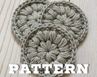 Crochet Beginner Pattern | Crochet Face Pad Pattern | Beginner Reusable Makeup Remover Scrubby (PDF Download)