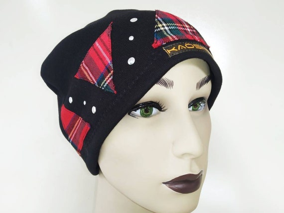 Gorro De Invierno H'87, Hecho a Mano, Tela De Sudadera, Tamaño Universal, Ropa  Punk, Ropa Gótica, Harajuku, Emo, Visual Kei, Gorro Punk 