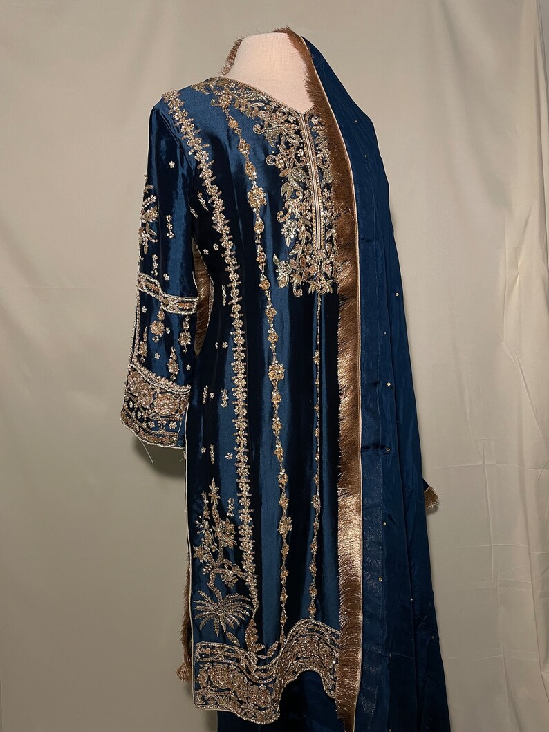 Navy Blue Kurta For Wedding main image 0