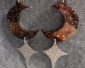 Celestial Moon Earrings