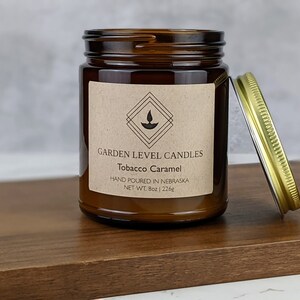 Tobacco Caramel | Scented Soy Candle