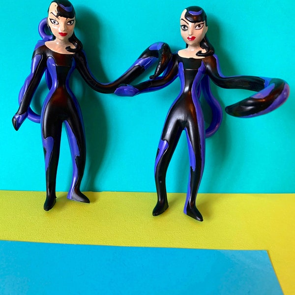 Batman Beyond Indelible Inque Bendable Figure 2000 DC Comics Happy Meal Toy