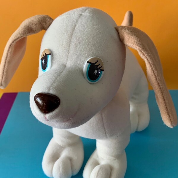 Vintage 1991 Bow Wow Boutique Lewis Galoob Puppy Dog Plush 8”