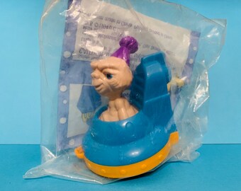 The Extraterrestrial Sealed Vintage McDonald's Happy Meal Birthday Toy #4 E.T 