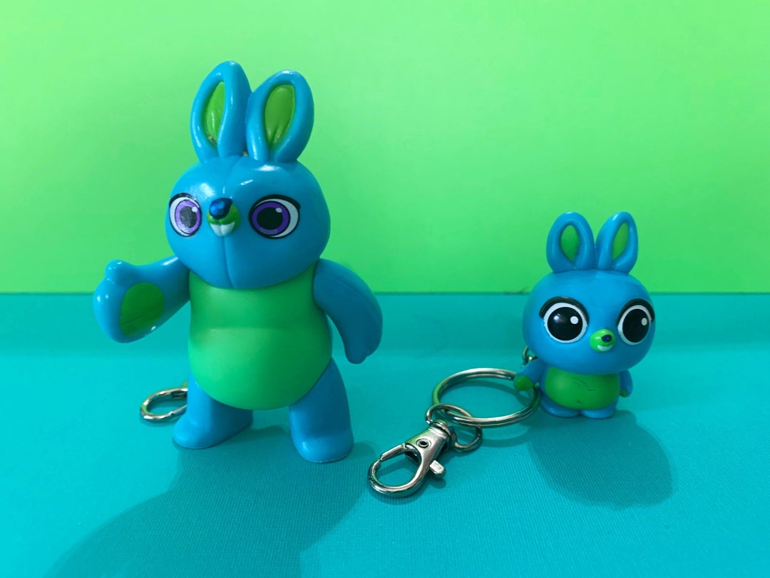 Disney Rabbit Keychain Keychain Disney Toy Story 4 Bunny Rabbit W/lobster Clasp Your - Etsy