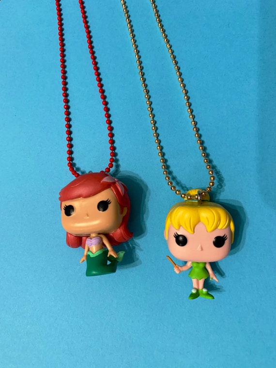 Funko Pop Fée Clochette ou Ariel Collier/Charme de voiture 1,5 Chaîne boule  28 -  France