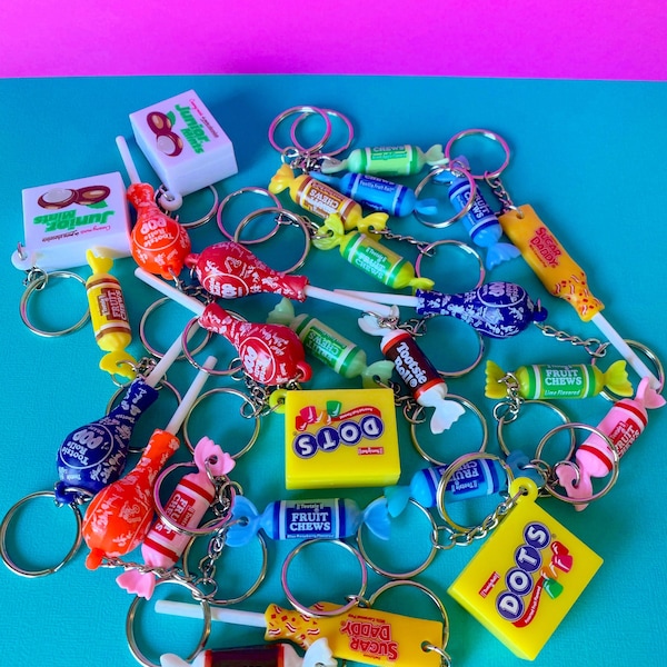 Candy Keychain Etsy