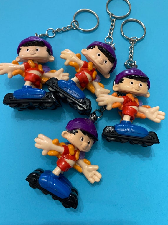 Vintage Bobbys World Rollerblade Keychain 2.5 Etsy