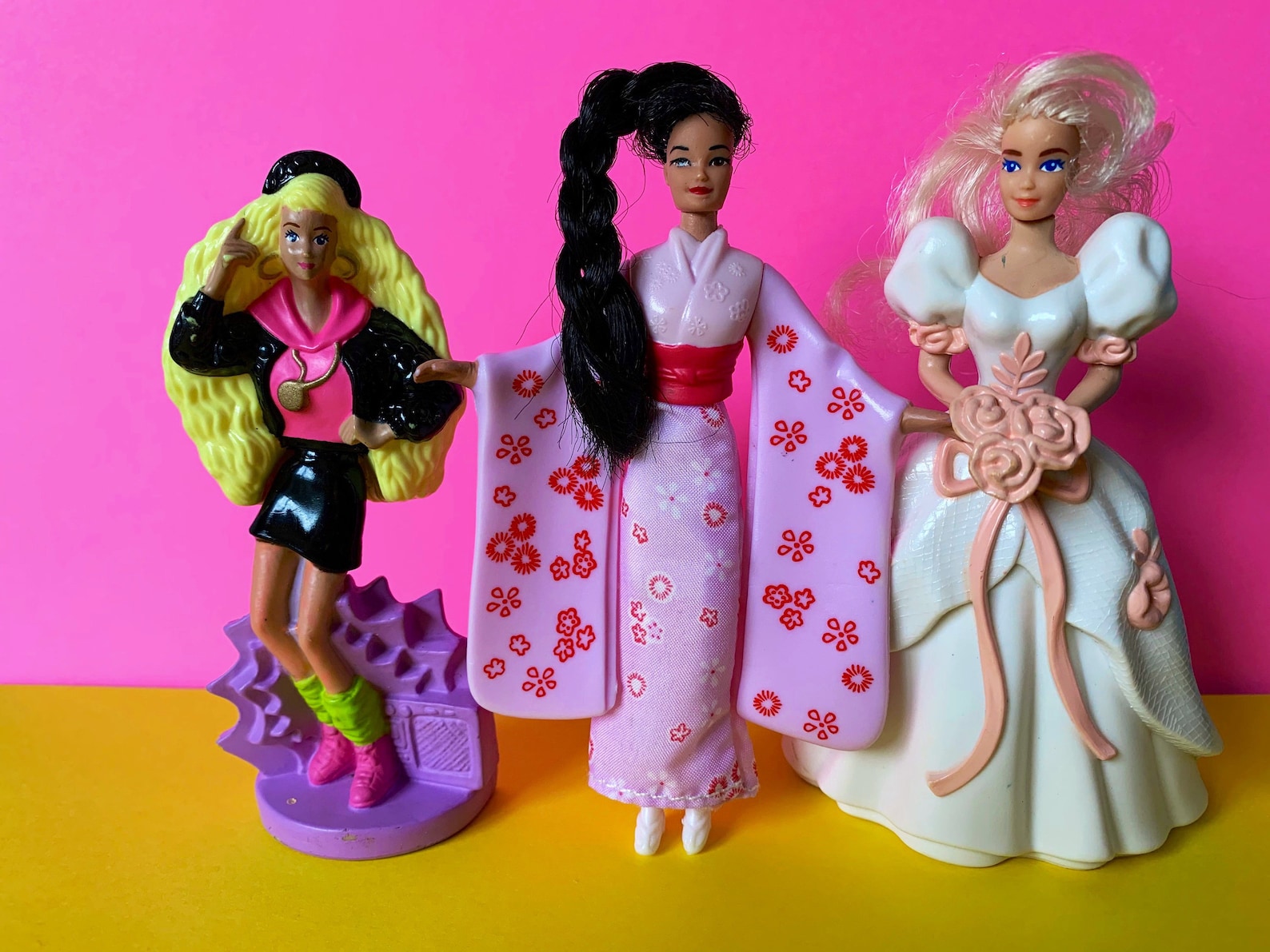 Set of 3 Vintage 90s Barbie Mcdonalds Figures | Etsy