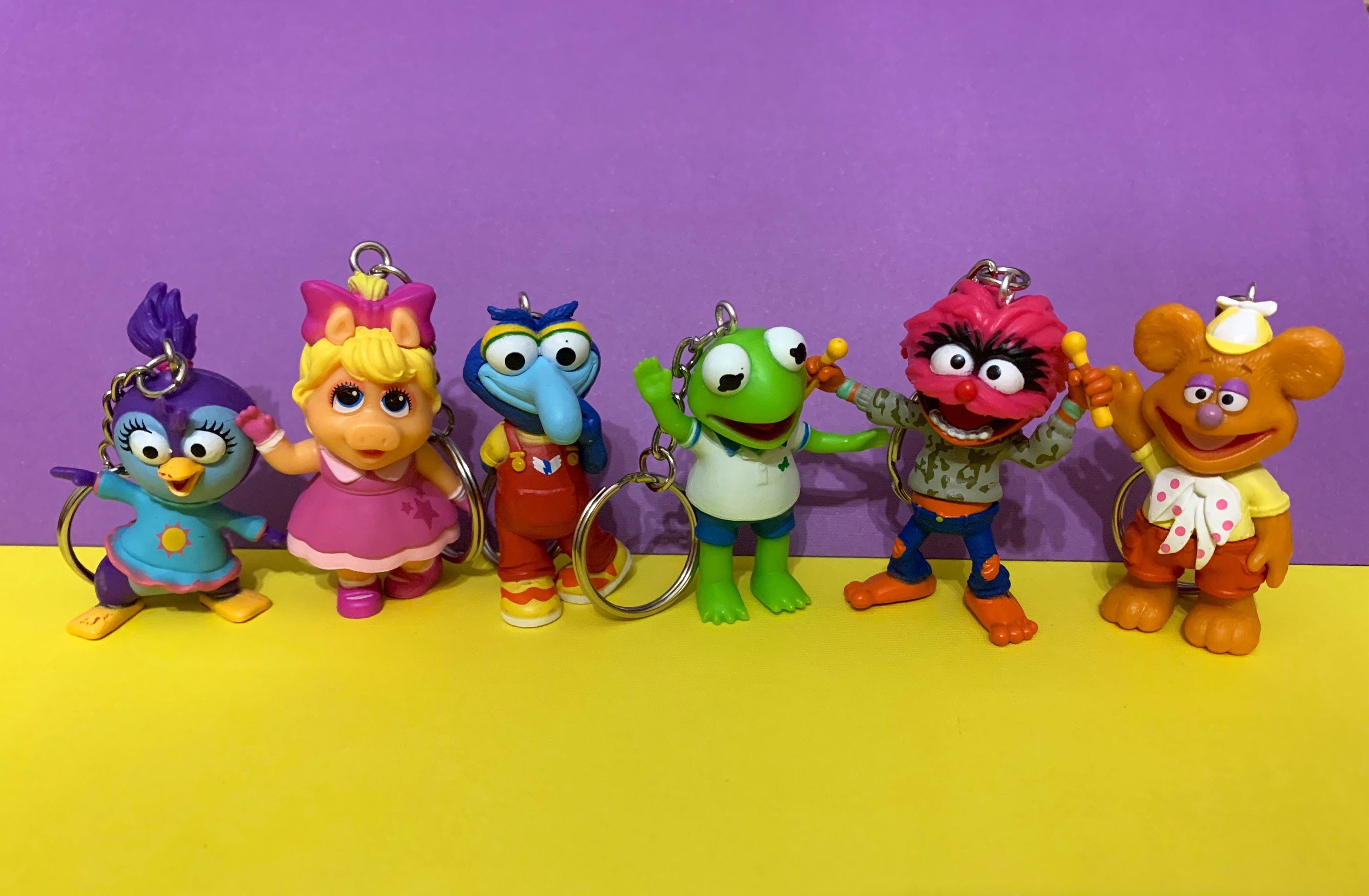 Disney Jr. Muppet Babies Keychain Your Choice 2 -  Norway