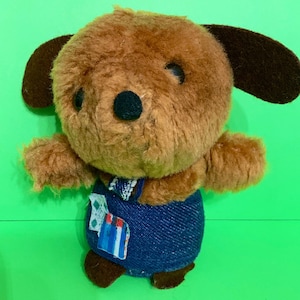 Build a Bear 15 Brown Tan Teddy Bear BAB Paw Patch & Patch Eyes 2019 #21A